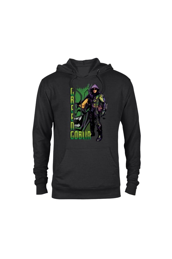 Spider-Man: No Way Home Green Goblin Supervillain - Pullover Hoodie for Adults – Customized-Black