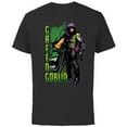 thumbnail image 1 of Marvel Spider-Man: No Way Home Green Goblin Supervillain - Short Sleeve Cotton T-Shirt for Adults - Customized-Black, 1 of 5