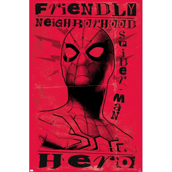 Marvel Spider-Man: No Way Home - Hero 22.37" x 34" Poster, by Trends International
