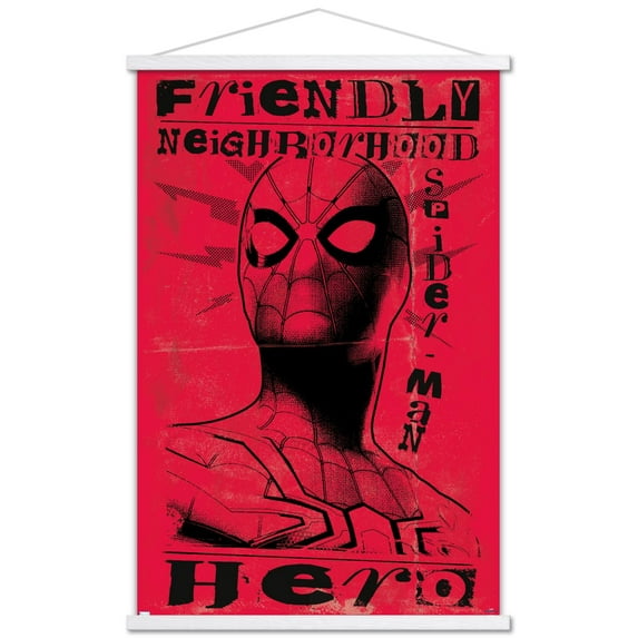 Marvel Spider-Man: No Way Home - Hero 24" x 40" Framed Poster, by Trends International
