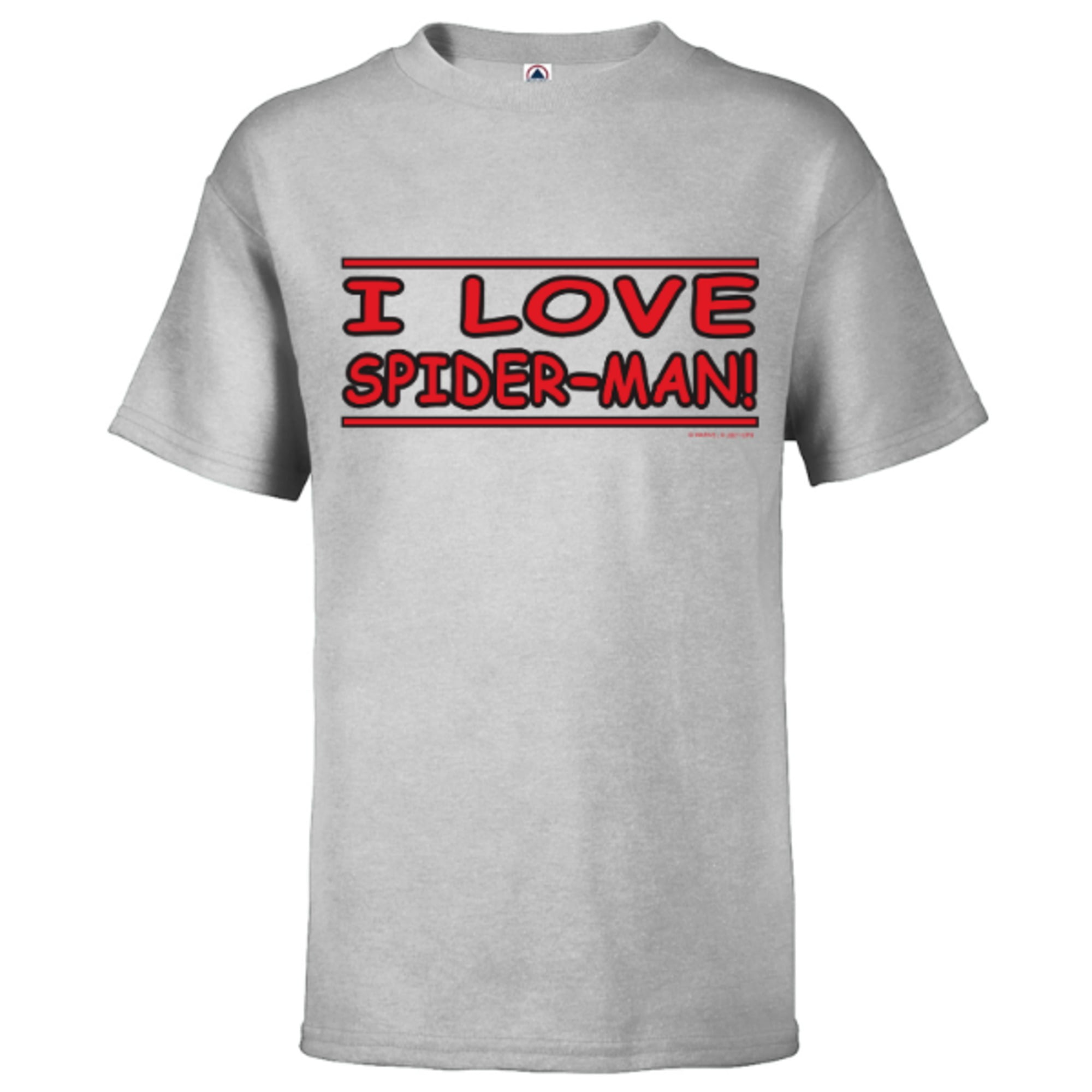 Marvel Spider-Man: No Way Home I Love Spider-Man - Short Sleeve T-Shirt for  Kids – Customized-Royal