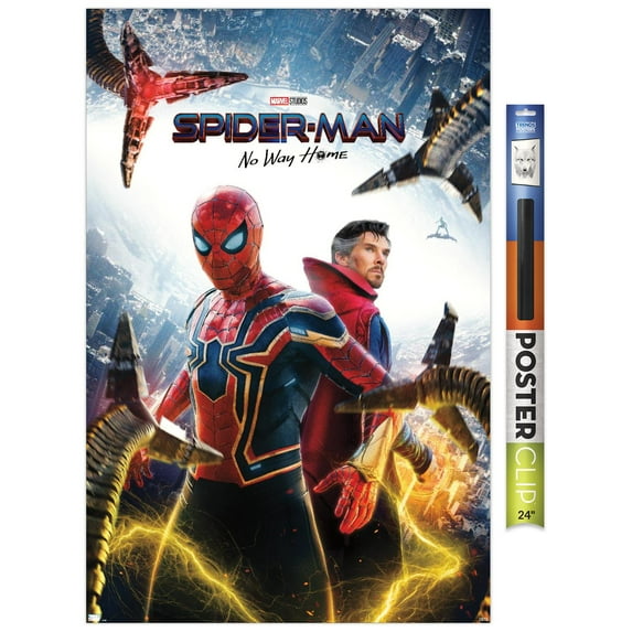 Marvel Spider-Man: No Way Home - Key Art Wall Poster, 22.375" x 34"
