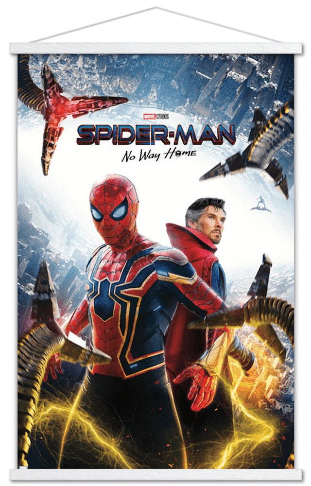 Marvel Spider-Man: No Way Home - Key Art Wall Poster, 22.375