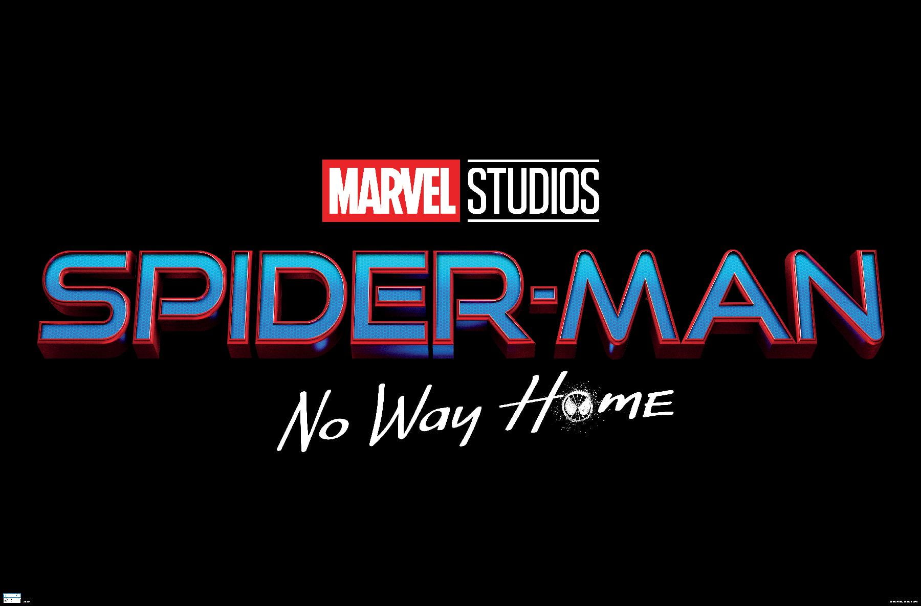 Marvel Spider-Man: No Way Home - Logo Wall Poster, 14.725" x 22.375"