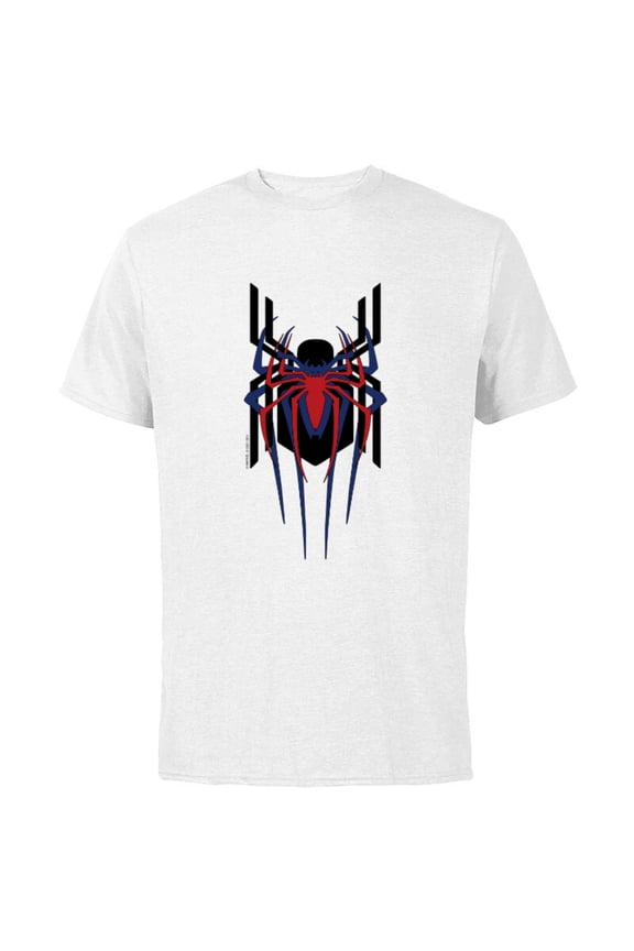 Spider-Man: No Way Home Masked Spider-Men Trio - Short Sleeve Cotton T-Shirt for Adults - Customized-White