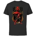 thumbnail image 1 of Marvel Spider-Man: No Way Home Nanotech Spider Suit - Short Sleeve Cotton T-Shirt for Adults - Customized-Black, 1 of 5