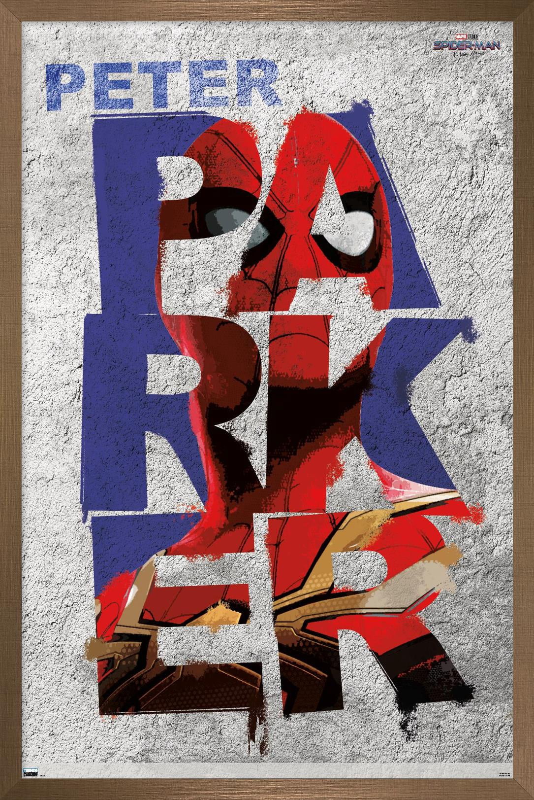 Marvel Spider-Man: No Way Home - Parker Wall Poster, 14.725" x 22.375" Framed