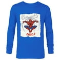 thumbnail image 1 of Marvel Spider-Man: No Way Home Peter 2 - Long Sleeve T-Shirt for Men - Customized-Navy, 1 of 5