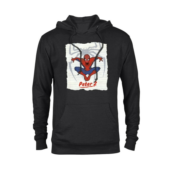 Marvel Spider-Man: No Way Home Peter 2 - Pullover Hoodie for Adults - Customized-Black