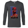 thumbnail image 1 of Marvel Spider-Man: No Way Home Peter Parker Letters - Long Sleeve T-Shirt for Men – Customized-Charcoal Heather, 1 of 5