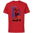 thumbnail image 1 of Marvel Spider-Man: No Way Home Peter Parker Letters - Short Sleeve Cotton T-Shirt for Adults - Customized-Red, 1 of 5