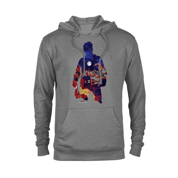 Marvel Spider-Man: No Way Home Peter Parker Silhouette - Pullover Hoodie for Adults – Customized-Graphite Heather
