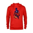thumbnail image 1 of Marvel Spider-Man: No Way Home Peter Parker Silhouette - Pullover Hoodie for Adults – Customized-Red Heather, 1 of 5
