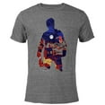 thumbnail image 1 of Marvel Spider-Man: No Way Home Peter Parker Silhouette - Short Sleeve Blended T-Shirt for Adults – Customized-Dark Heather, 1 of 5