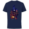 thumbnail image 1 of Marvel Spider-Man: No Way Home Peter Parker Silhouette - Short Sleeve Cotton T-Shirt for Adults - Customized-Navy, 1 of 5