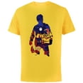 thumbnail image 1 of Marvel Spider-Man: No Way Home Peter Parker Silhouette - Short Sleeve Cotton T-Shirt for Adults - Customized-Yellow, 1 of 5