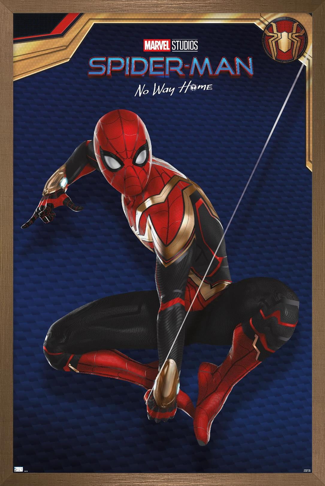 Marvel Spider-Man: No Way Home - Red Costume 16.5" x 24.25" Framed Poster, by Trends International