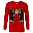 thumbnail image 1 of Marvel Spider-Man No Way Home Red Spidey Suit - Long Sleeve T-Shirt for Men – Customized-New Red, 1 of 5