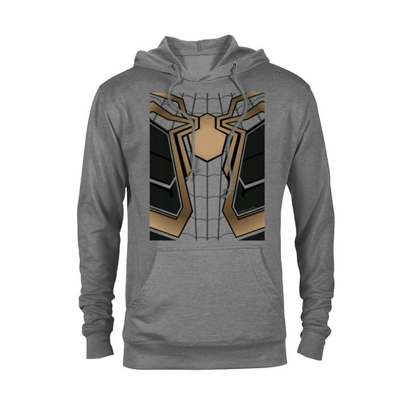 Marvel Spider-Man No Way Home Red Spidey Suit - Pullover Hoodie for Adults – Customized-Graphite Heather