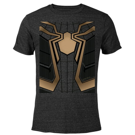 Marvel Spider-Man No Way Home Red Spidey Suit - Short Sleeve Blended T-Shirt for Adults – Customized-Black