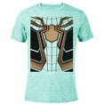 thumbnail image 1 of Marvel Spider-Man No Way Home Red Spidey Suit - Short Sleeve Blended T-Shirt for Adults – Customized-Ocean Blue, 1 of 5