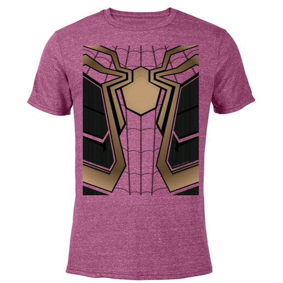 Marvel Spider-Man No Way Home Red Spidey Suit - Short Sleeve Blended T-Shirt for Adults – Customized-Purple