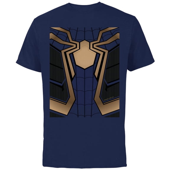 Marvel Spider-Man No Way Home Red Spidey Suit - Short Sleeve Cotton T-Shirt for Adults - Customized-Navy