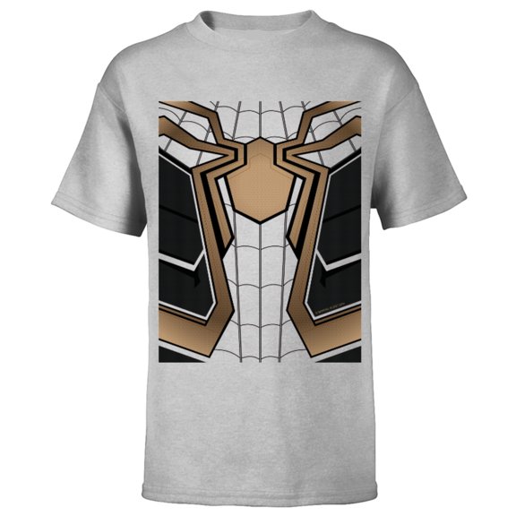 Marvel Spider-Man No Way Home Red Spidey Suit - Short Sleeve T-Shirt for Kids – Customized-Athletic Heather