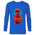 thumbnail image 1 of Marvel Spider-Man: No Way Home Red and Blue Spidey Suit - Long Sleeve T-Shirt for Men - Customized-Navy, 1 of 5