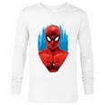 thumbnail image 1 of Marvel Spider-Man: No Way Home Red and Blue Spidey Suit - Long Sleeve T-Shirt for Men - Customized-White, 1 of 5