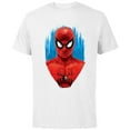 thumbnail image 1 of Marvel Spider-Man: No Way Home Red and Blue Spidey Suit - Short Sleeve Cotton T-Shirt for Adults - Customized-White, 1 of 5