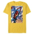 thumbnail image 1 of Marvel Spider-Man: No Way Home Red and Blue Suit Comic Cover - Short Sleeve Blended T-Shirt for Adults - Customized-Yellow, 1 of 5