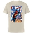 thumbnail image 1 of Marvel Spider-Man: No Way Home Red and Blue Suit Comic Cover - Short Sleeve Cotton T-Shirt for Adults - Customized-Natural, 1 of 5
