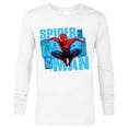 thumbnail image 1 of Marvel Spider-Man: No Way Home Red and Blue Suit - Long Sleeve T-Shirt for Men - Customized-White, 1 of 5