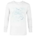 thumbnail image 1 of Marvel Spider-Man: No Way Home Spider Icon Blueprint - Long Sleeve T-Shirt for Men – Customized-White, 1 of 5