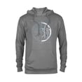 thumbnail image 1 of Marvel Spider-Man: No Way Home Spider Icon Blueprint - Pullover Hoodie for Adults – Customized-Graphite Heather, 1 of 5