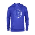 thumbnail image 1 of Marvel Spider-Man: No Way Home Spider Icon Blueprint - Pullover Hoodie for Adults – Customized-Royal Heather, 1 of 5