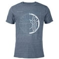 thumbnail image 1 of Marvel Spider-Man: No Way Home Spider Icon Blueprint - Short Sleeve Blended T-Shirt for Adults – Customized-Navy Heather, 1 of 5
