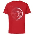 thumbnail image 1 of Marvel Spider-Man: No Way Home Spider Icon Blueprint - Short Sleeve Cotton T-Shirt for Adults - Customized-Red, 1 of 5