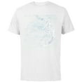 thumbnail image 1 of Marvel Spider-Man: No Way Home Spider Icon Blueprint - Short Sleeve Cotton T-Shirt for Adults - Customized-White, 1 of 5