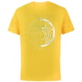 thumbnail image 1 of Marvel Spider-Man: No Way Home Spider Icon Blueprint - Short Sleeve Cotton T-Shirt for Adults - Customized-Yellow, 1 of 5