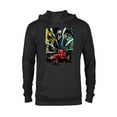 thumbnail image 1 of Marvel Spider-Man: No Way Home Spider-Man and Foes - Pullover Hoodie for Adults – Customized-Black, 1 of 5