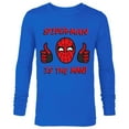 thumbnail image 1 of Marvel Spider-Man: No Way Home Spider-Man is The Man! - Long Sleeve T-Shirt for Men – Customized-Royal, 1 of 5