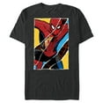 thumbnail image 1 of Marvel Spider-Man: No Way Home Spider-Men Comic Collage - Short Sleeve Blended T-Shirt for Adults - Customized-Dark Heather, 1 of 5
