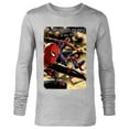 thumbnail image 1 of Marvel Spider-Man: No Way Home Spider-Men Comic Cover - Long Sleeve T-Shirt for Men - Customized-Athletic Heather, 1 of 5