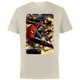 thumbnail image 1 of Marvel Spider-Man: No Way Home Spider-Men Comic Cover - Short Sleeve Cotton T-Shirt for Adults - Customized-Natural, 1 of 5