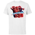 thumbnail image 1 of Marvel Spider-Man: No Way Home Spider-Men Trio - Short Sleeve Cotton T-Shirt for Adults – Customized-White, 1 of 5