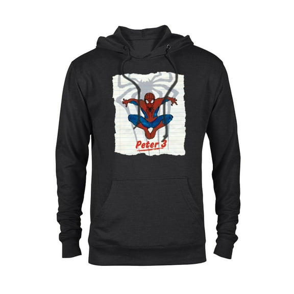 Marvel Spider-Man: No Way Home Spider-Men Web - Pullover Hoodie for Adults - Customized-Black