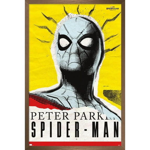 Marvel Spider-Man: No Way Home - Spider Sense Wall Poster, 14.725" x 22.375" Framed
