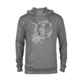 thumbnail image 1 of Marvel Spider-Man: No Way Home Spidey Circuit - Pullover Hoodie for Adults – Customized-Graphite Heather, 1 of 5